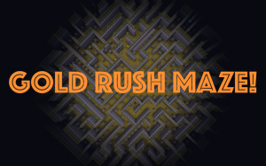 Unduh Gold Rush Maze untuk Minecraft 1.12.2
